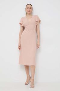 Платье BOSS, розовый