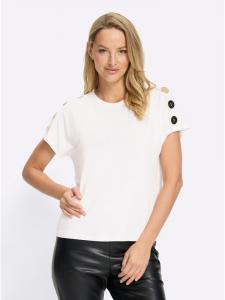 Футболка цвета экрю Heine