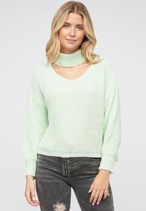 Джемпер Cloud 5ive STEHROLLKRAGEN UND V-AUSSCHNITT, Mint