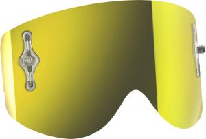 Сменная линза Scott recoil xi works chrome, Yellow