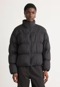 Пуховая куртка со сборками Tommy Jeans, Black