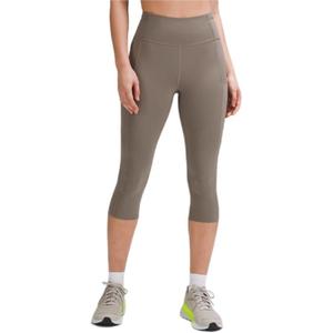 Быстрые и свободные спортивные штаны для женщин Lululemon, carbon dust/carbon dust