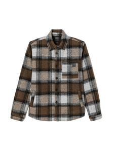 Рубашка на пуговицах классического кроя Le Temps Des Cerises, Brown/Light brown