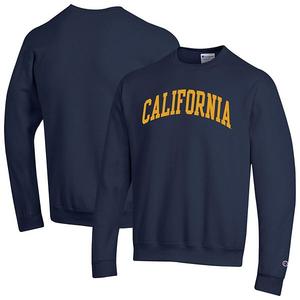 Мужской свитшот с капюшоном navy cal bears basic arch fleece Champion