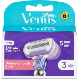 Gillette Venus Deluxe Smooth Swirl Blade Стержни для женщин, 5 лезвий