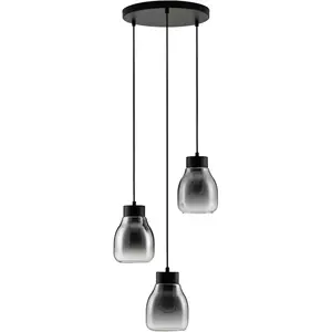 Подвесной светильник BLACU E27 1 шт. Nova Luce, черный