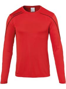 Uhlsport Футболка с длинным рукавом "Stream 22" красного цвета