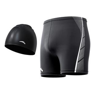 ANTA Купальные комплекты Polyamide Elastane для плавания в бассейне и горячих источниках Men's Black