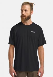 Футболка Jack Wolfskin PRELIGHT SWIFT, Black