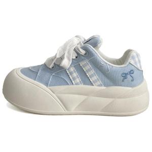 Нескользящие низкие кроссовки для женщин City camel, Light Blue