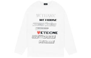 Футболка с принтом логотипа WE11DONE, белая