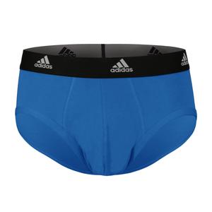 Мужские Трусы Adidas, 3 шт (Черный Логотип, Черный, Синий)