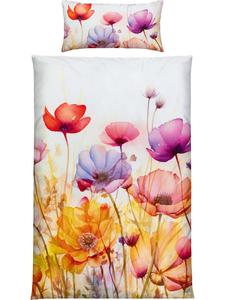 Постельное белье из сатина Мако с красочными рисунками Erwin Müller, 200x200 (2x 80x80 см)
