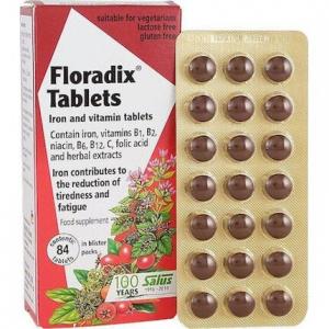 Таблетки Floradix - 84 таблетки Power Health