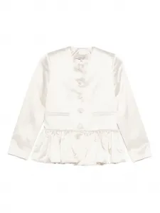 Приталенный жакет с баской LIBEROWE, нейтральный