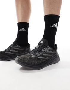 Кроссовки Adidas performance Running Supernova Lightflow черного цвета