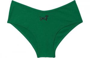 VICTORIA'S SECRET Женские трусы 1 упаковка Гранатовый зеленый