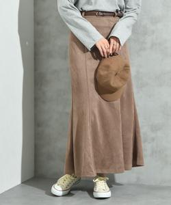 Замшевая юбка из ткани понте Interplanet, цвет Mocha