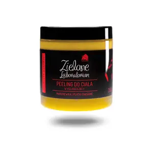 Разглаживающий скраб для тела с морковью и овсянкой Zielone Laboratorium, 350 гр