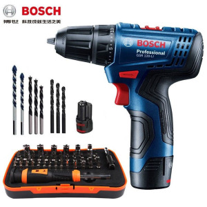 Дрель электрическая Bosch GSR 120-Li + набор отвертки с насадками