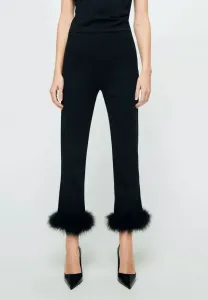 Брюки Mango, Zwart