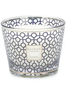 Ароматическая свеча gentlemen, 10х12,5х9,5 см, Baobab Collection, серый