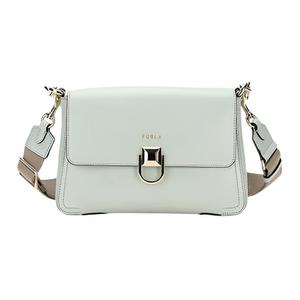 Furla Кожаная сумка через плечо малого размера женская синий папоротниковый зеленый