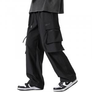 Коллекция Huichao Riding The Wind унисекс карго штаны WARRIOR, черный