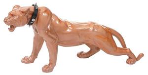 Декоративная фигурка MCW Panther mit Halsband, 18x28x59 см цвет antik hochglanz