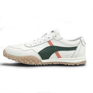 SENJIALUO Мужские белые и зеленые легкие дышащие водонепроницаемые устойчивые к истиранию кеды, цвет White Green