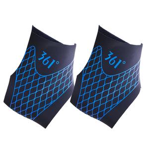 Фиксатор голеностопа из полиамида, эластана и неопрена Unisex 361°, черный синий[lightweight breathable (left foot+right foot)]