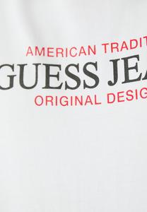 Футболка с принтом SS CN OS AMERICAN TR TEE Guess Jeans, белый