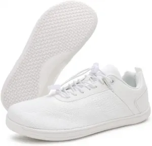 Мужские кроссовки для бега, прогулок и походов. Легкие дышащие спортивные туфли с мягкой подошвой для скалолазания, ходьбы, занятий в спортзале и повседневной носки Qacksv, белый