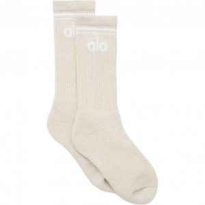 Низкие носки унисекс 1 упаковка Alo Yoga, 1 pack (bone/белый/bone/белый)