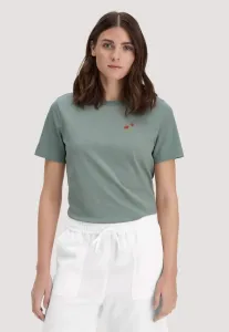 Футболка с принтом в свободном стиле Hessnatur, Mattgrün