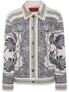 La DoubleJ джинсовая куртка JJ, белый