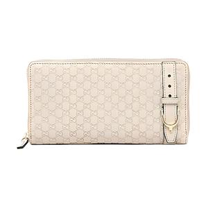 Кожаный бумажник женский белый GUCCI