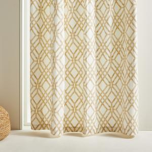 Штора из кубанских люверсов. El Corte Inglés, естественный