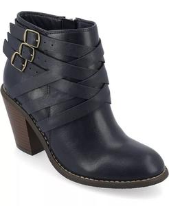 Женские ботинки с ремешком Journee Collection, синий