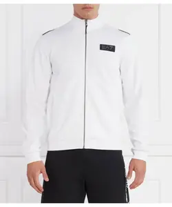 Толстовка Regular fit Ea7, белый