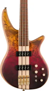 Бас-гитара Jackson Pro Series Spectra SBP IV с 4 струнами, дека из карамелизированного ятоба, отделка Firestorm Fade