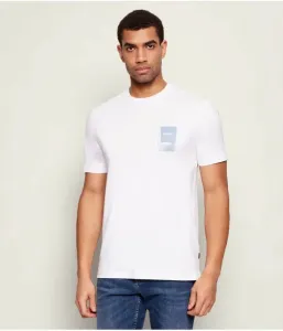 Футболка Te_Plain regular fit Boss Orange, белый