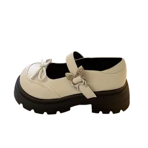 PARK DANCE Женские туфли Мэри Джейн на массивном каблуке A813 экрю, цвет A813 Ecru