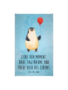 Mr. & Mrs. Panda Полотенце в виде пингвина, воздушный шар с надписью, ледяного синего цвета