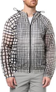 Мужская спортивная куртка Lacoste Sport Lightweight Crocodile Print, Lapland/Black