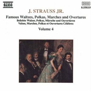 CD диск Strauss, J.: Waltzes, Polkas, Marches & Overtures 4