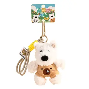 Плюшевый кулон щенок вест хайленд уайт терьер высота 13см Whoops, Cute West Highland Puppy-Capybara