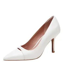 PRUE | Туфли-лодочки с вырезом на мысе Linea Paolo, белый