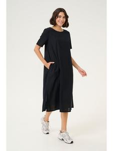 Платье до колена Kaffe, глубокий черный