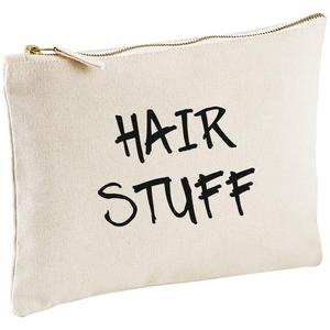 Косметичка из натуральной парусины для волос 60 SECOND MAKEOVER, бежевый